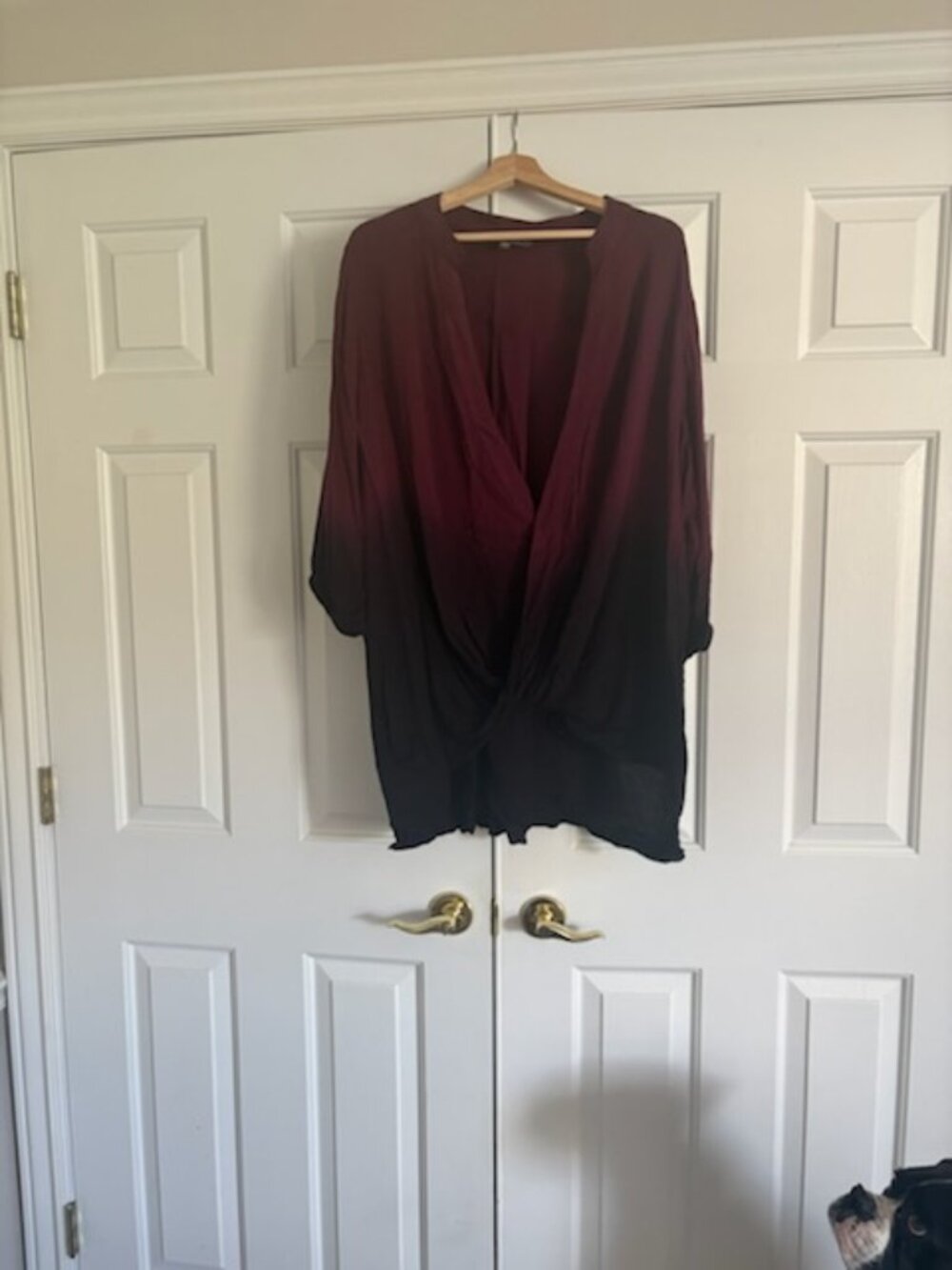 Lisa Rinna Collection, XL, Plum fades into Purple/Black